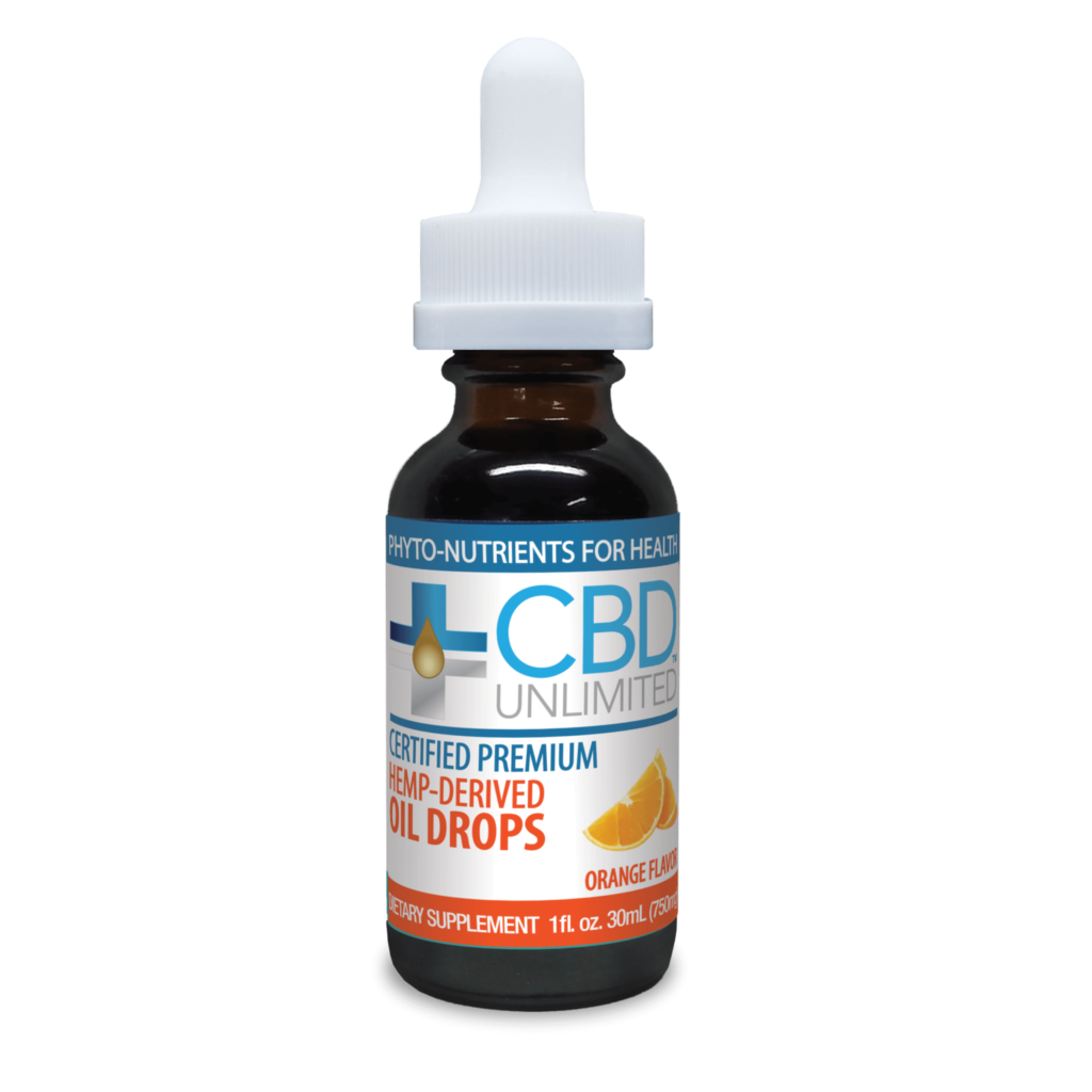 Hemp Oil – Orange 30ml